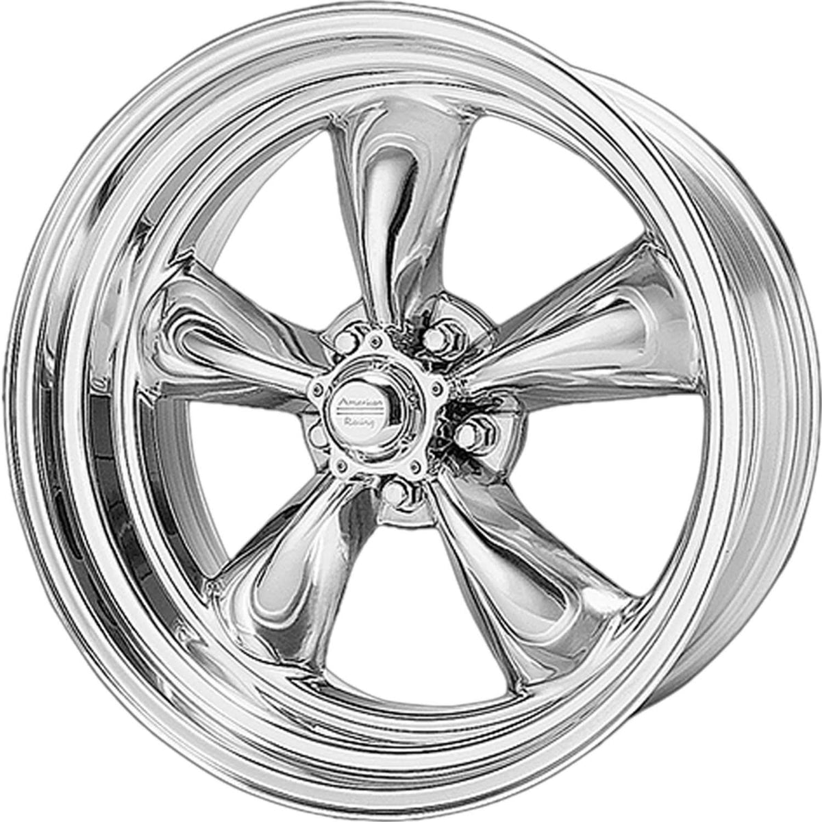 Polished 14x7 5x4.5 0mm Wheels N342