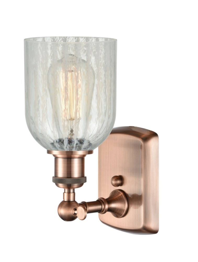 1 Light Polished Nickel Sconce Q26057