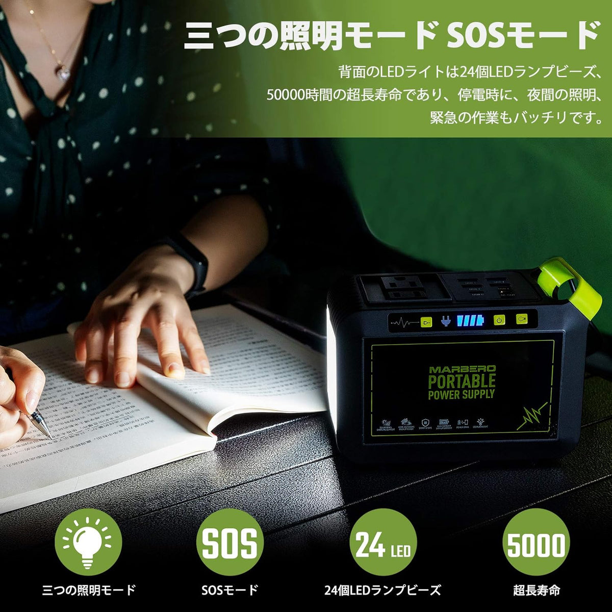 88Wh 24000mAh Portable Power Station P973