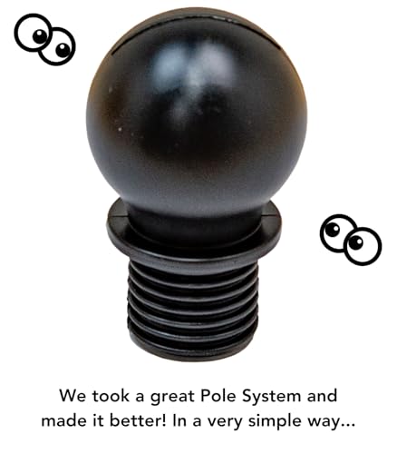 Bird Feeder Pole System with 4 Hanging Stations P164158