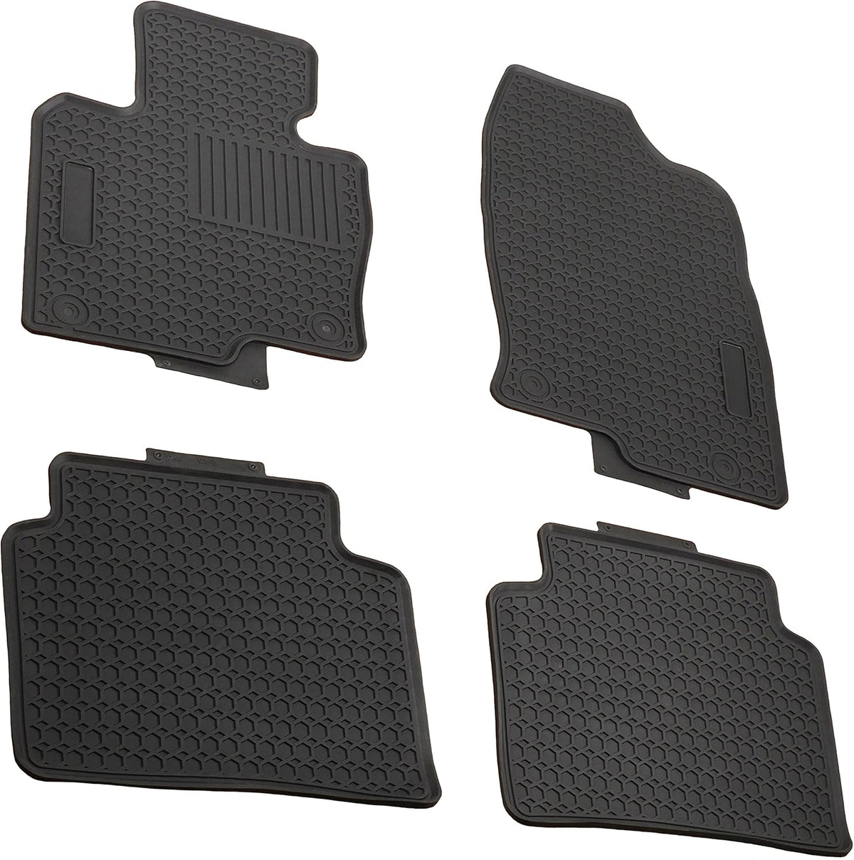 Rubber All Weather Floor Mats & Cargo Liners Set O961