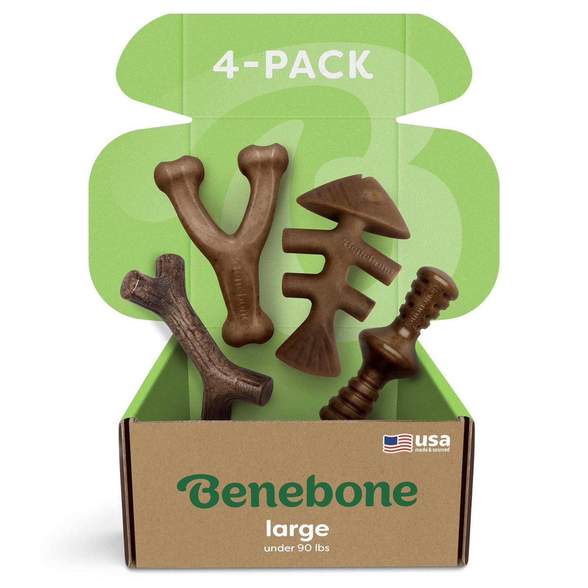Holiday 4 Pack Dog Chew Toy Y781
