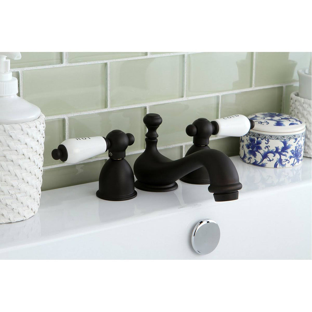 Polished Brass Mini-Widespread Bathroom Faucet H974