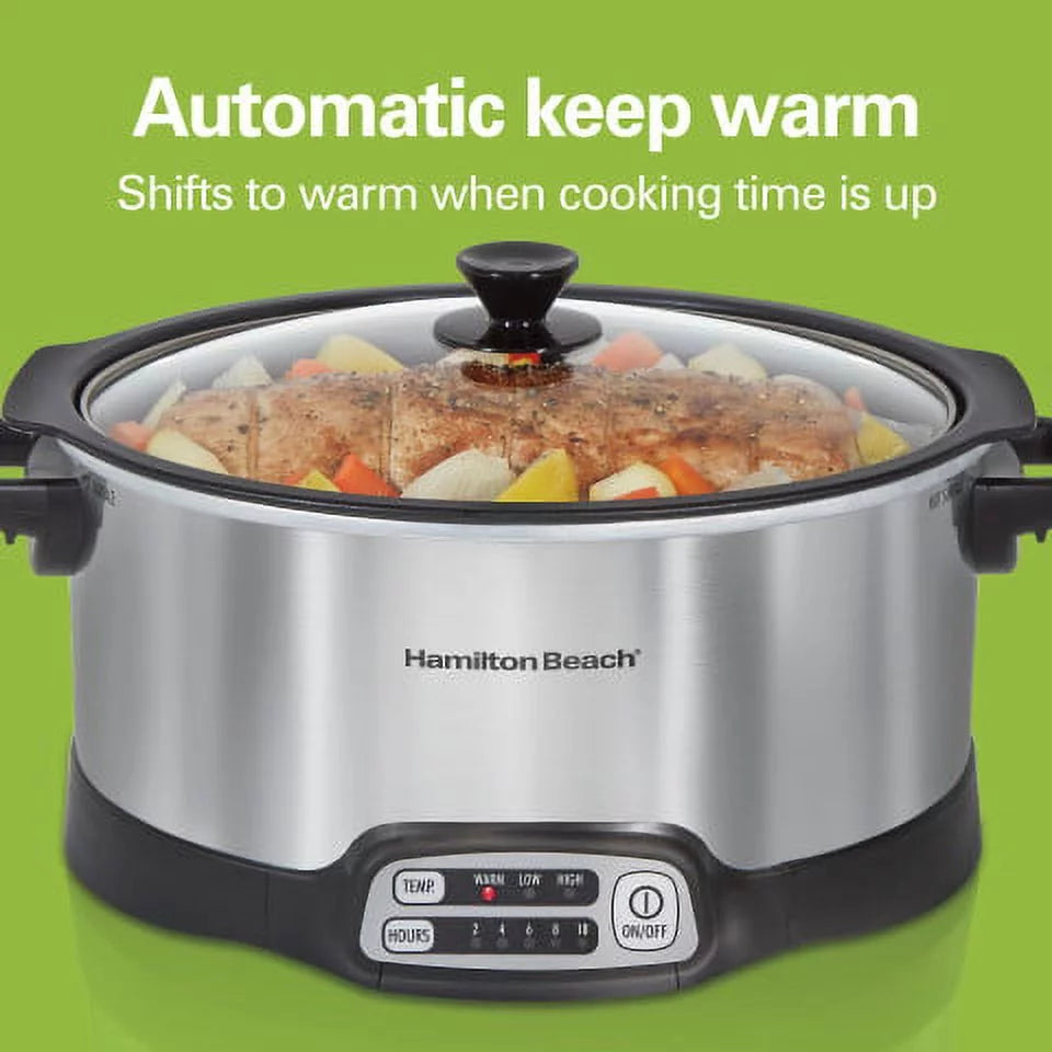 6 Quart Programmable Slow Cooker E607895