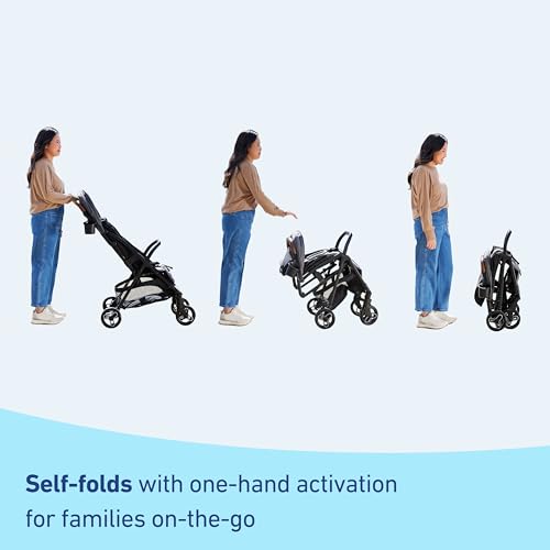 Compact Travel Stroller with Infant Car Seat K698536