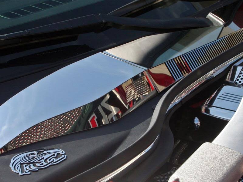 Polished Wiper Cowl 4pc B2612