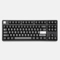 White-On-Black Custom Mechanical Keyboard Keycap Set 140-keys Doubleshot ABS Cherry Profile I56887