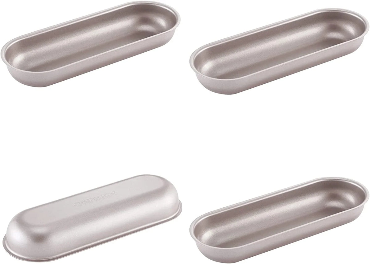7-Inch Mini 4Pcs Non-Stick Loaf Pan Set N866163