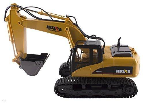 15 Channel Remote Control Excavator Construction Toy with Lights and Sounds C498538