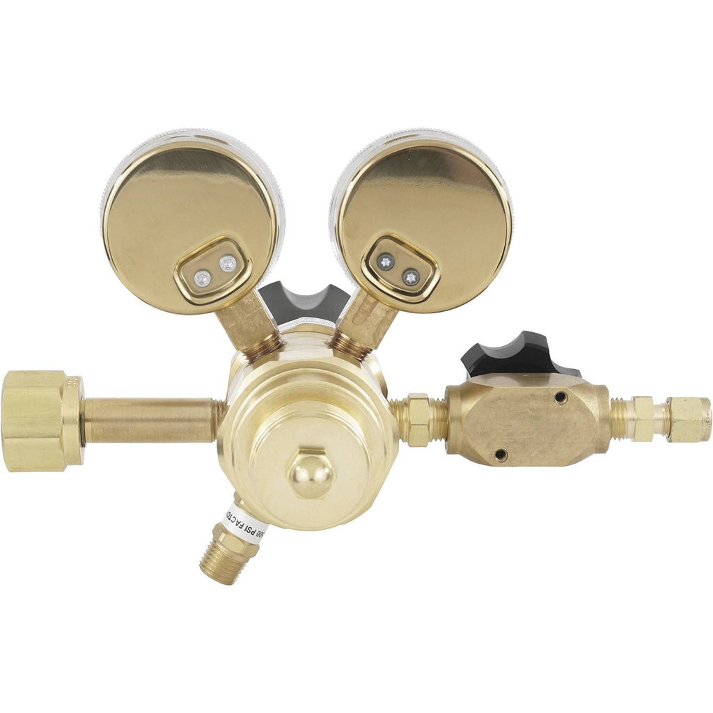 Carbon Dioxide 2-Stage Brass Lab Regulator N7164