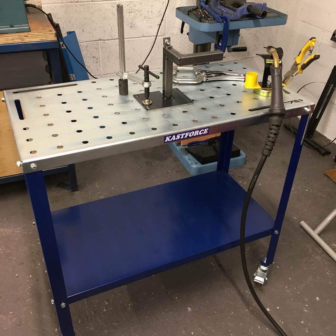 Portable Welding Table with 5/8 /16mm Holes on Top W586