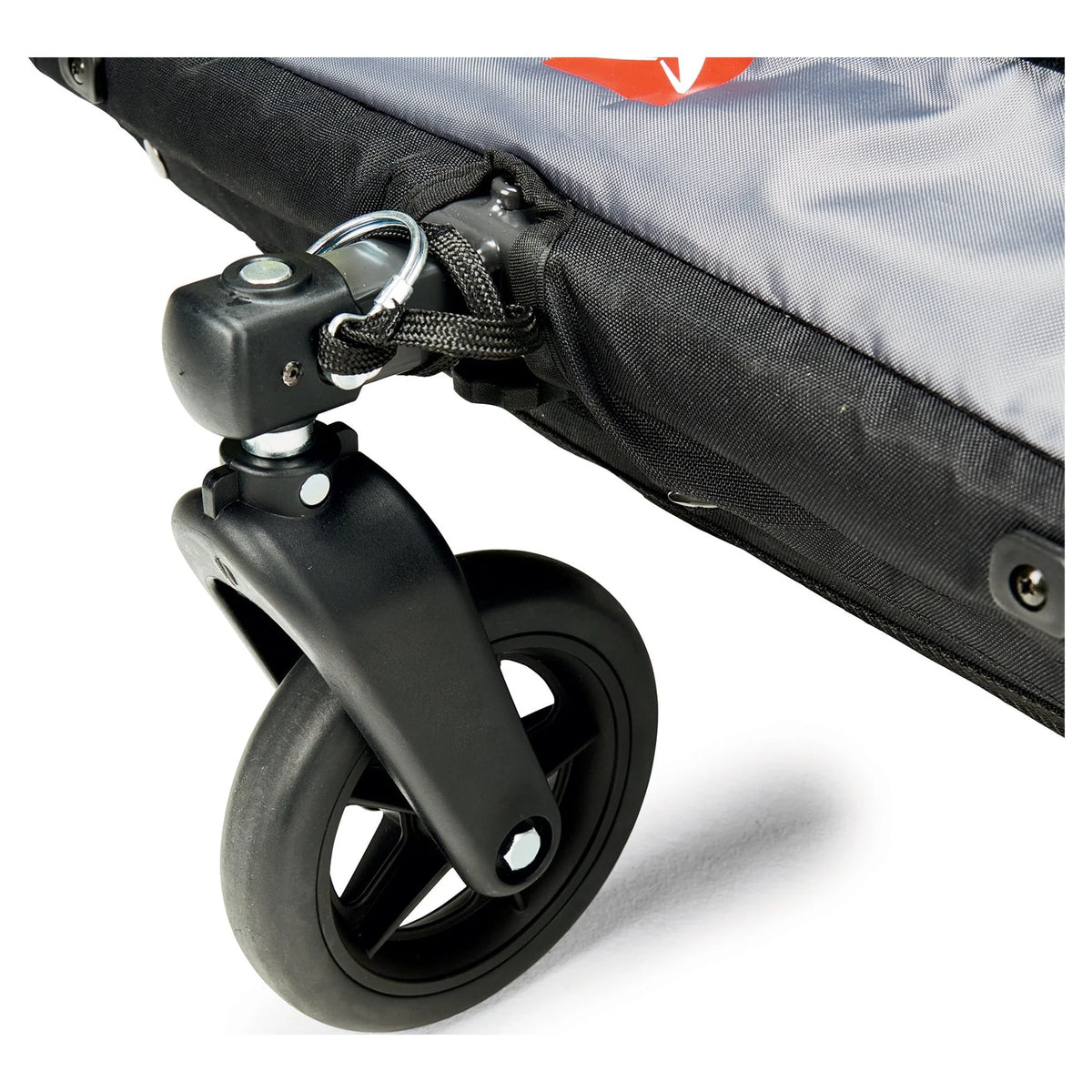 2-Child Bicycle Trailer & Stroller, 100 lbs, Green J886742