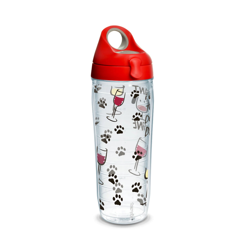 24 oz Water Bottle with Lid, 2 Pack O146488