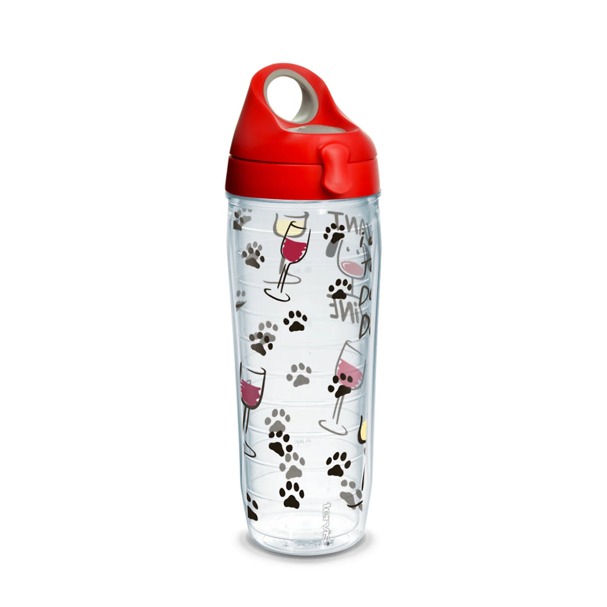 24 oz Water Bottle with Lid, 2 Pack O146488
