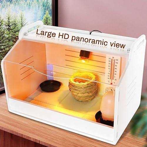 Chick Brooder Box with Heating Lamp I631