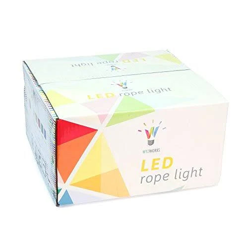 150 Red LED Rope Lights with Power Cable E717