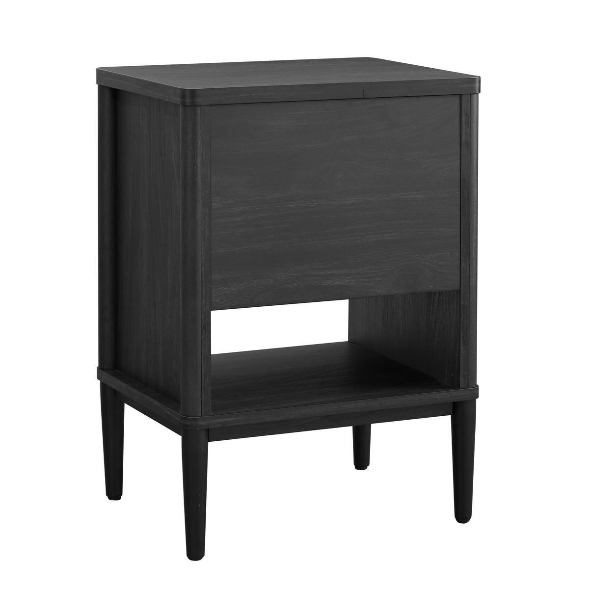 2 Drawer Charcoal Finish Nightstand I82023