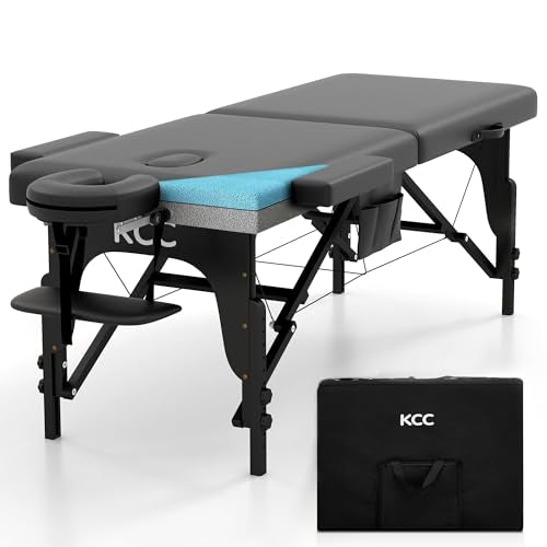 Memory Foam Portable Foldable Massage Table D405
