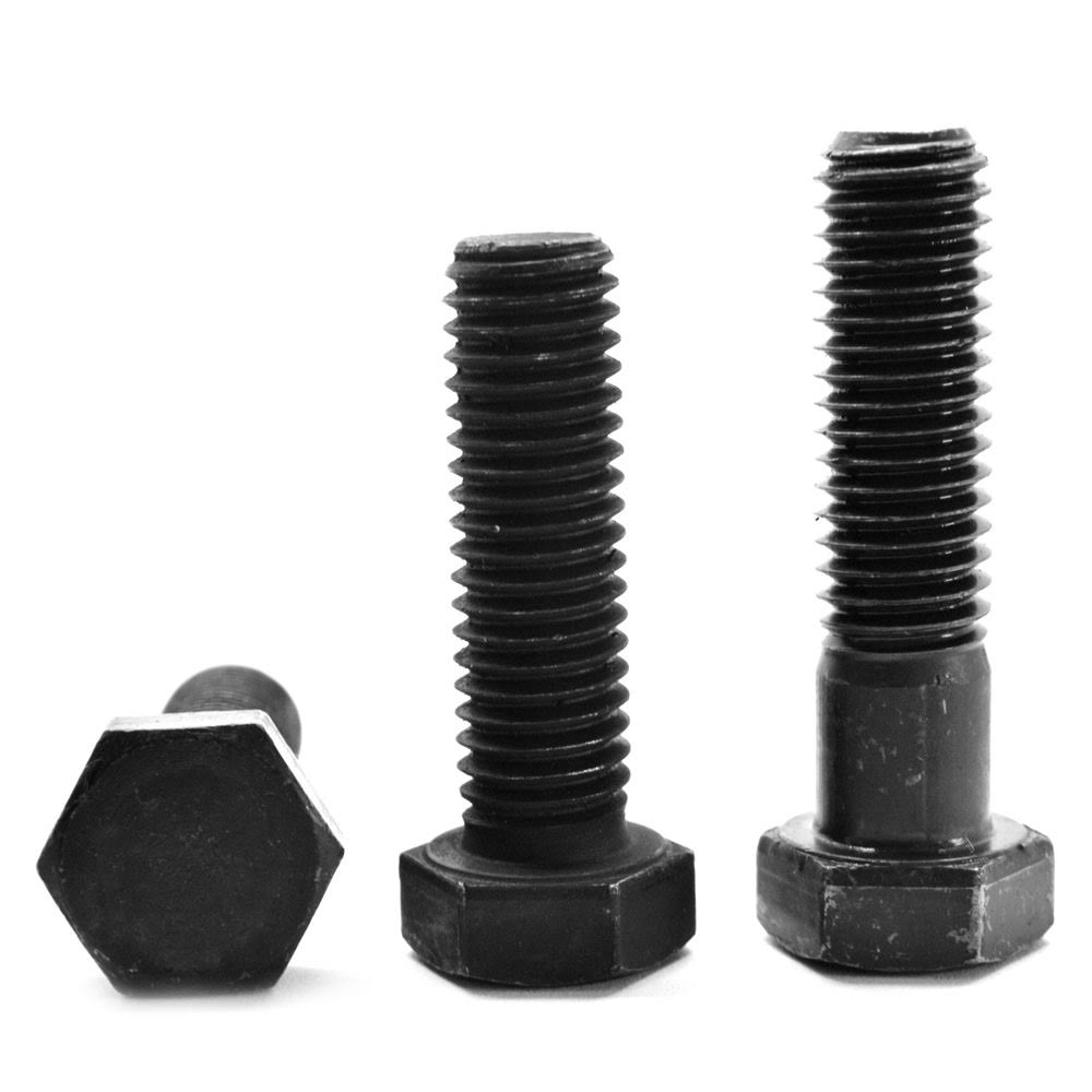 5/8x22-11 x 3 1/2x22 Coarse Thread Grade 5 Hex Cap Screw Medium Carbon Steel Black Oxide Q583