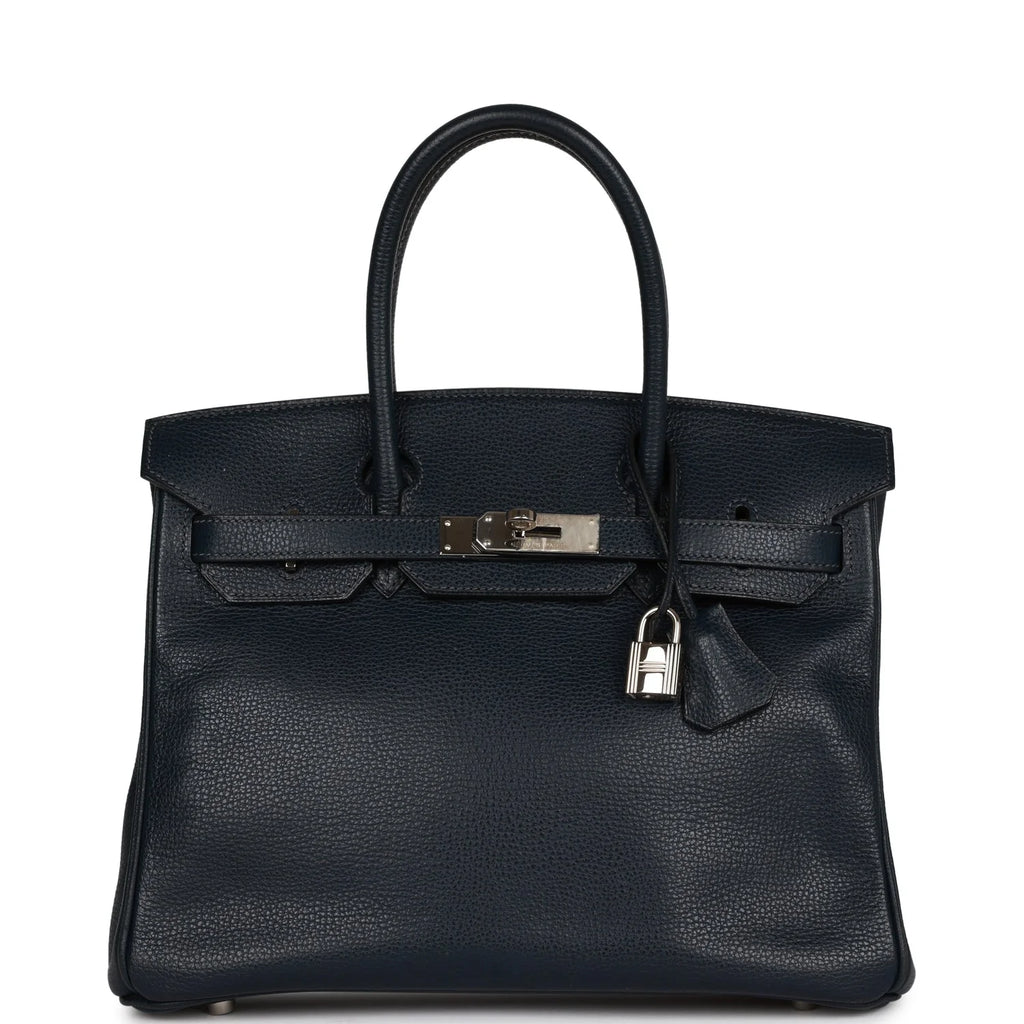 Pre-owned Bleu Indigo 30 Handbag H398