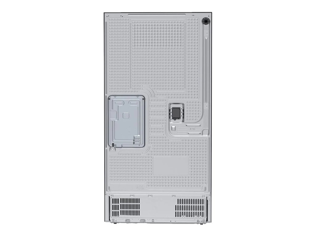 Black Stainless Steel Bottom-Freezer Refrigerator K8412