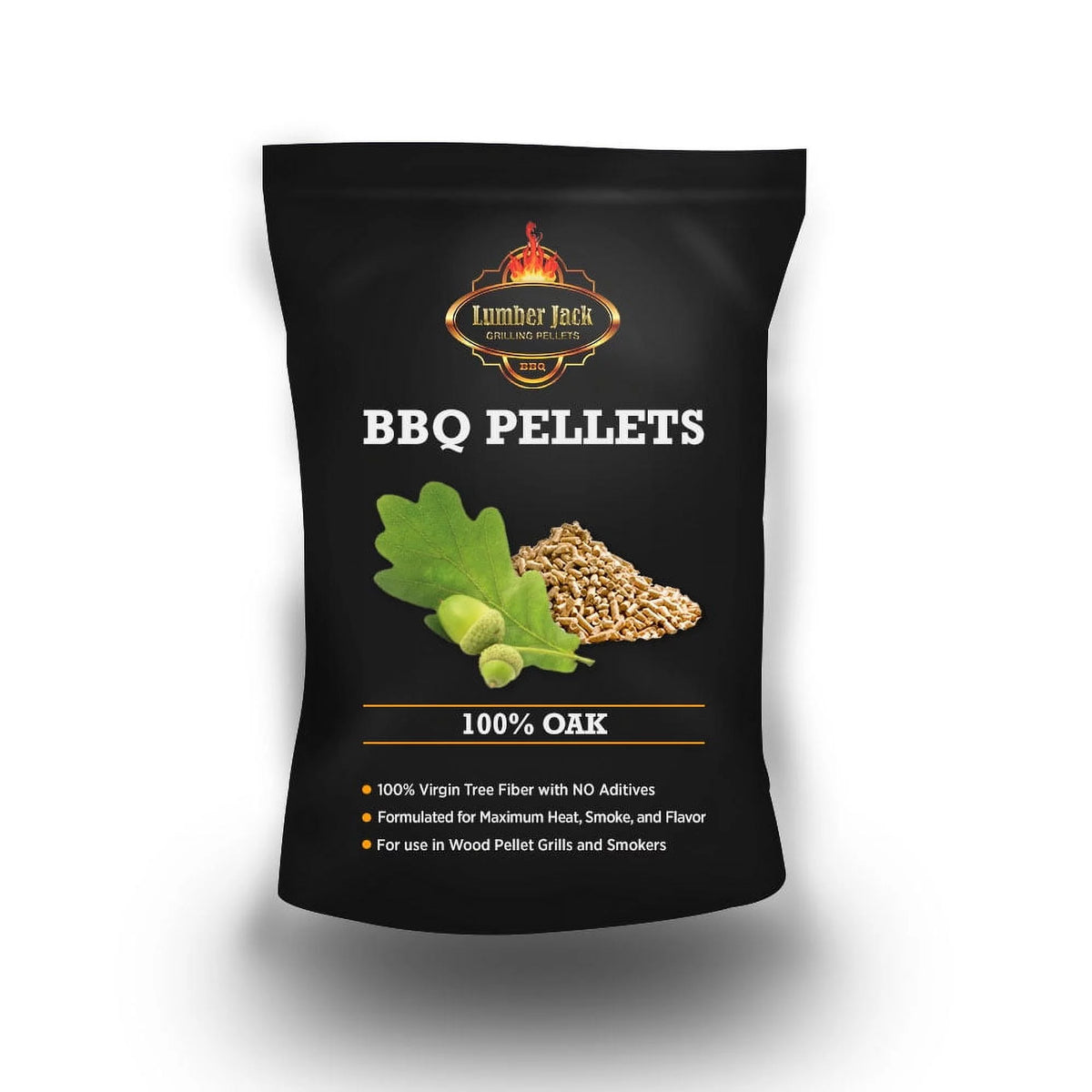 100% Oak BBQ Grilling Pellets C157