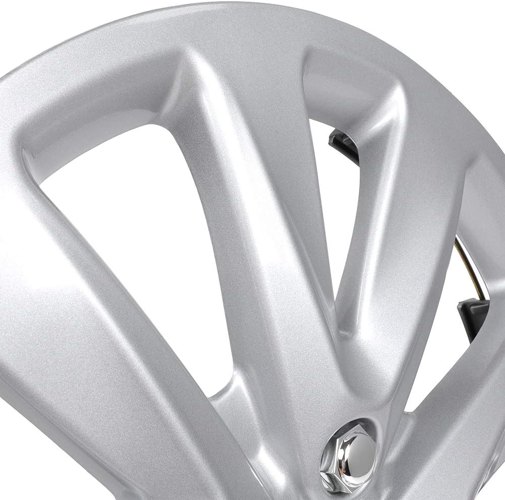 4PC Set 16 inch Silver Hubcap Wheel Cover H702542