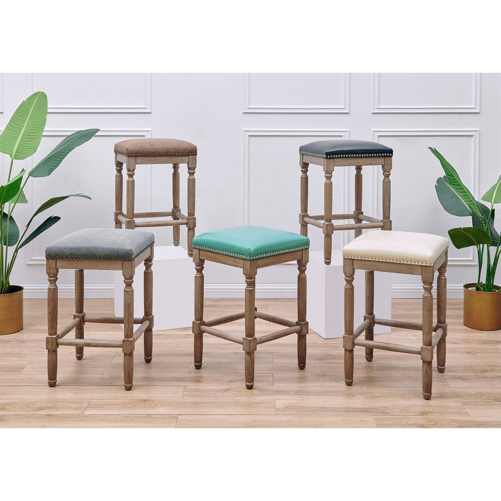 Bonded Leather Counter Stool T770