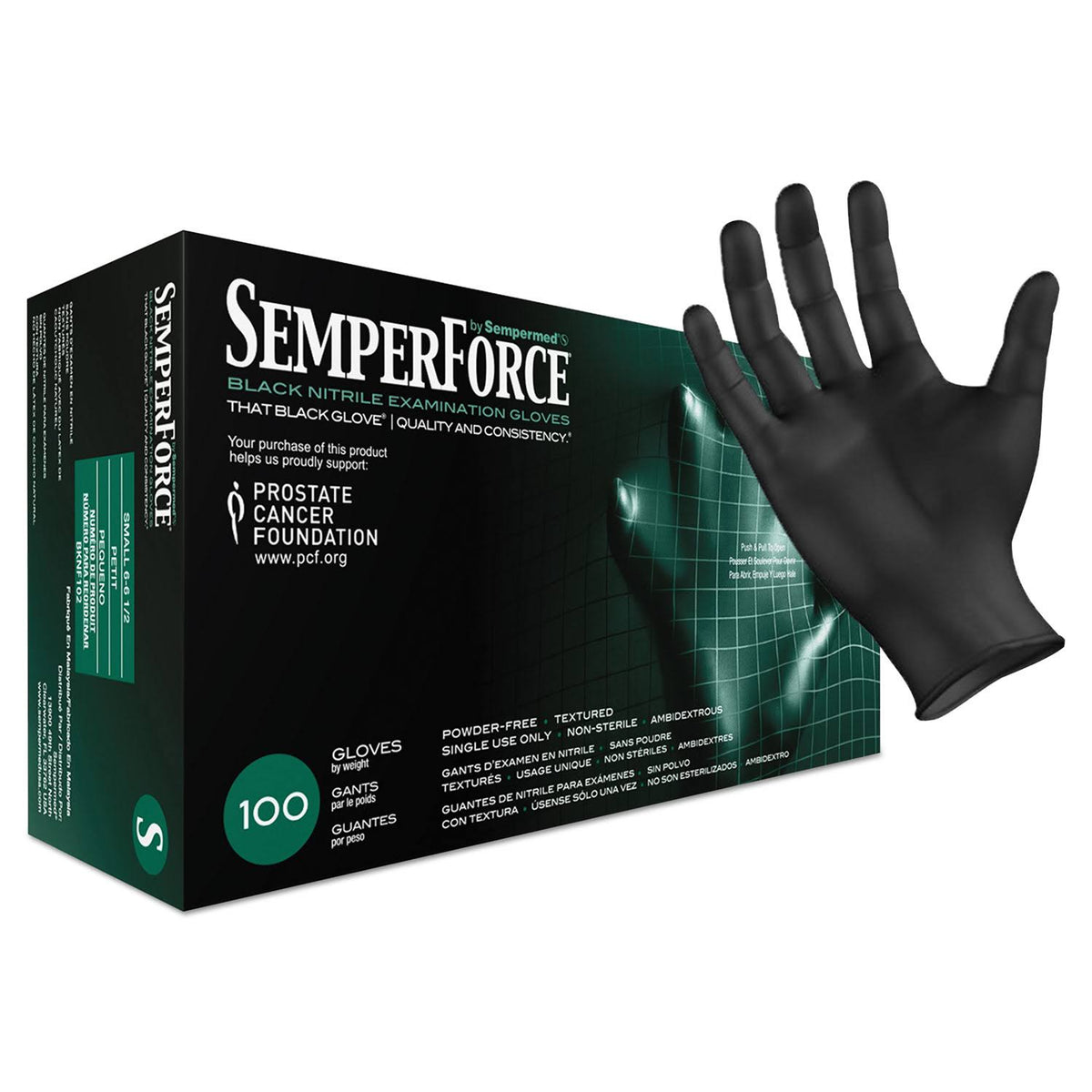 Black Small Gloves B714176