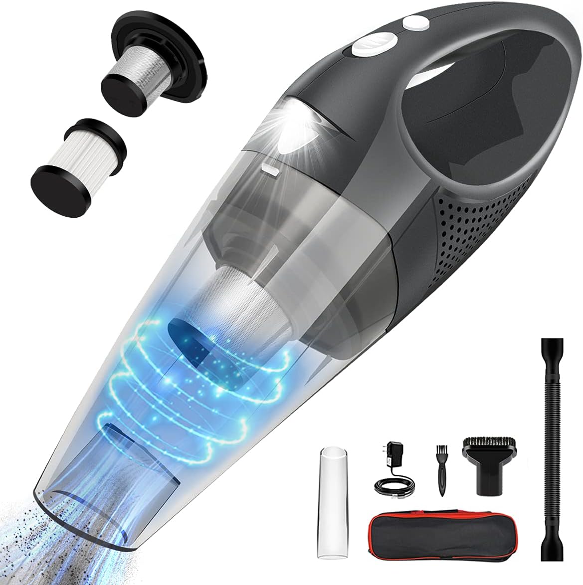 Handheld Vacuum Cordless Cleaner with HEPA Filters F40646