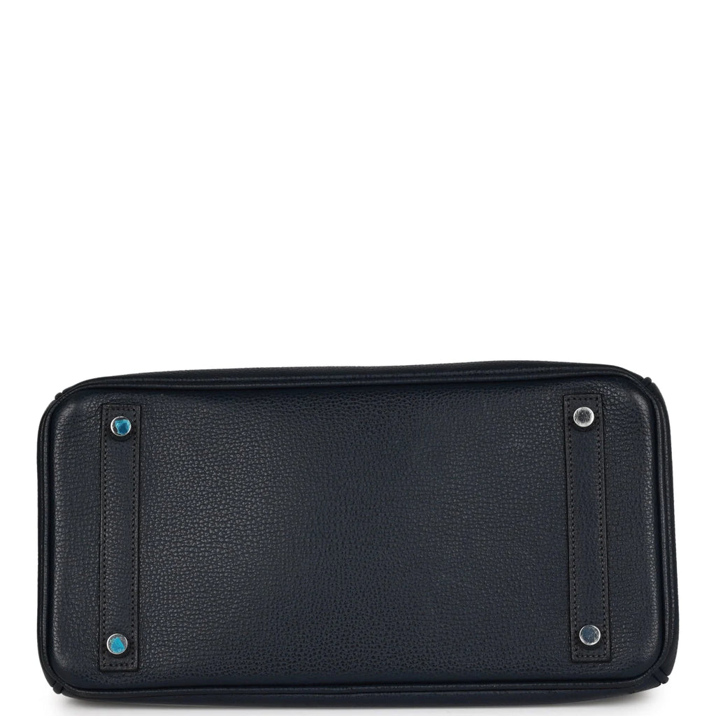 Pre-owned Bleu Indigo 30 Handbag H398