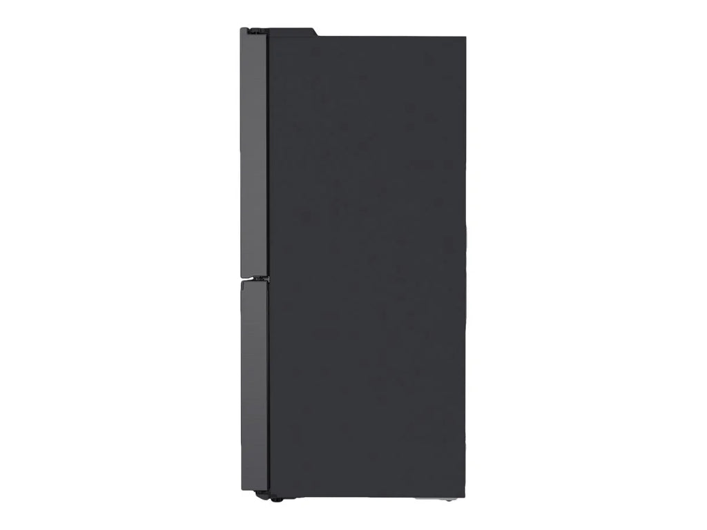 Black Stainless Steel Bottom-Freezer Refrigerator K8412