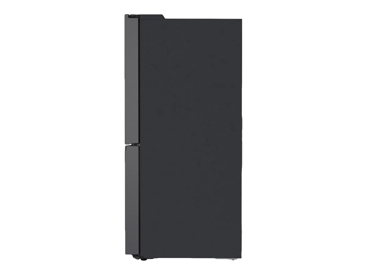 Black Stainless Steel Bottom-Freezer Refrigerator K8412