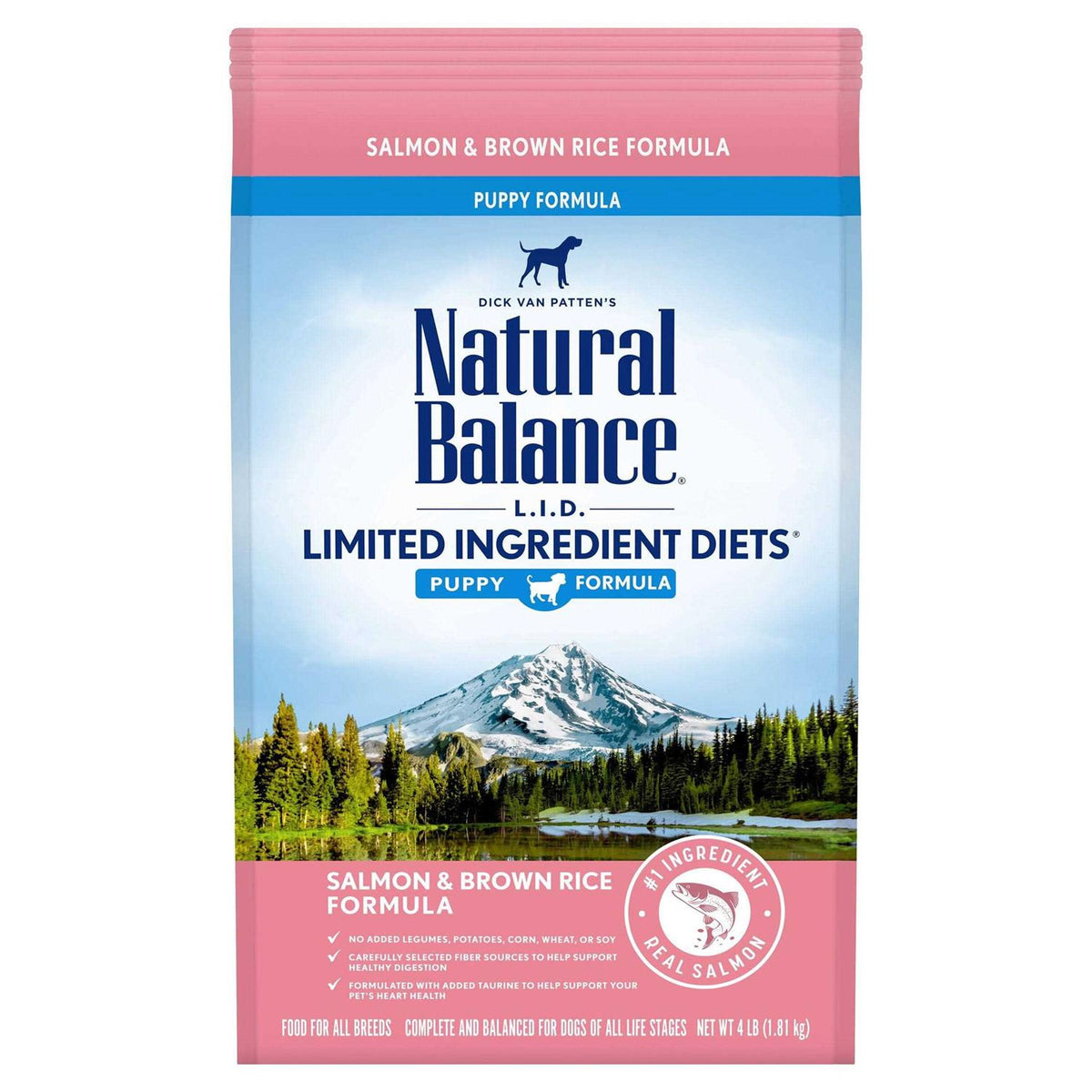 Salmon & Brown Rice Puppy Dry Dog Food V1891