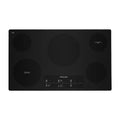 Black Stainless Steel Electric Cooktop with 5 Elements I85660
