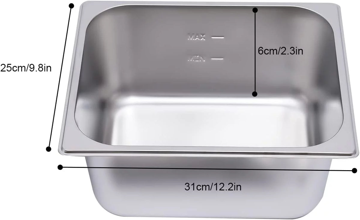 3 Pans 1200W Food Warmer T908