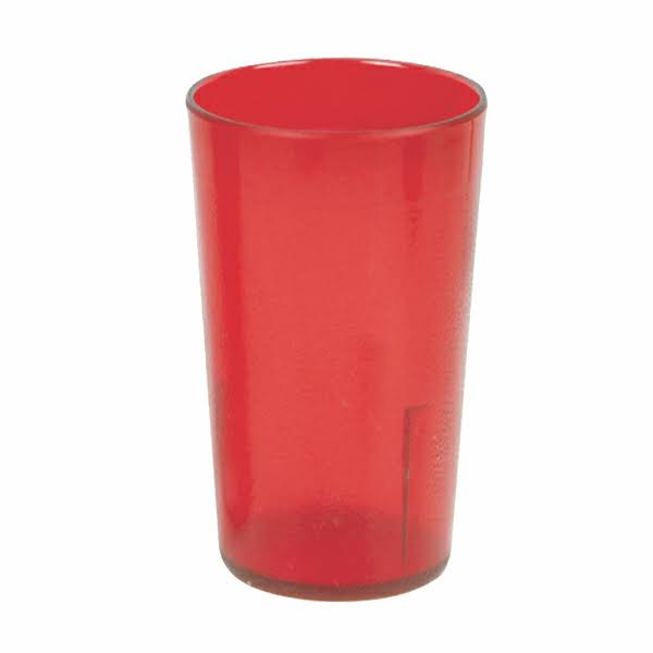 12 oz Tumbler, Red, Pack of 6 J2776