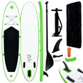 Inflatable Paddleboard Set Green and White N881