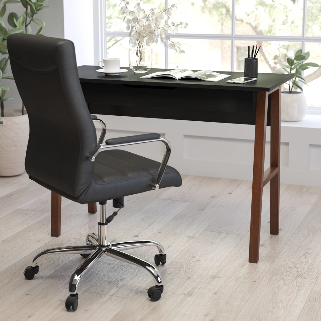 42" Writing Desk with Storage Drawer Z914739