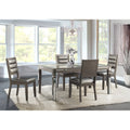 5PC Dining Set Table and Four Side Chairs J242957