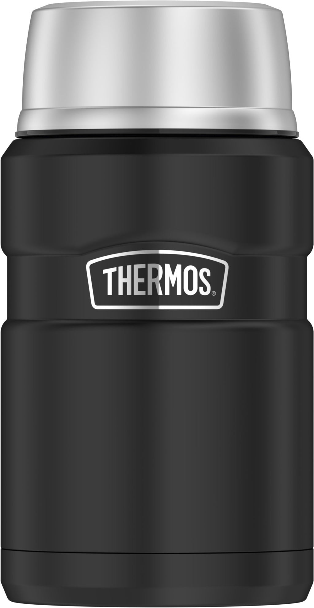 24oz Matte Black Food Jar N643378