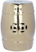 Gold Garden Stool T3059