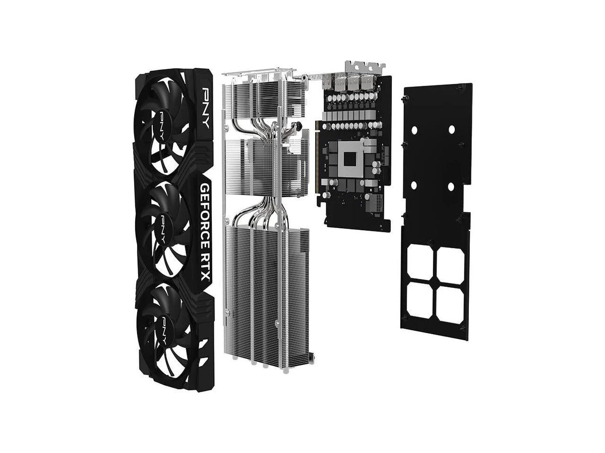 GeForce RTX 4070 Ti SUPER 16GB Overclocked Triple Fan Graphics Card Y444