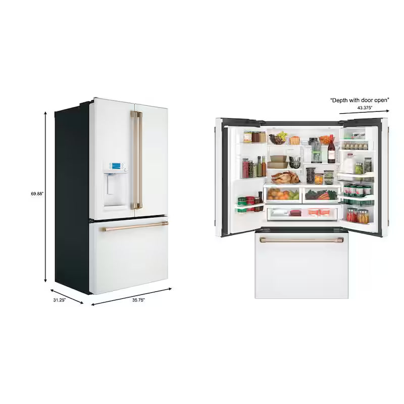 22.2 cu. ft. Smart French Door Refrigerator with Hot Water Dispenser S905394