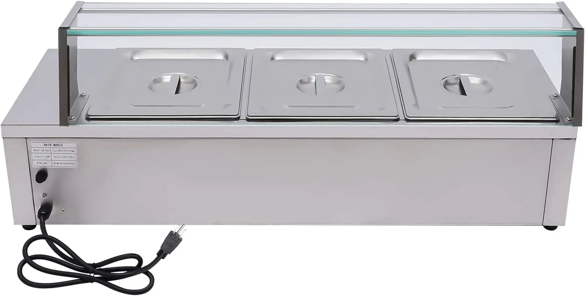 3 Pans 1200W Food Warmer T908