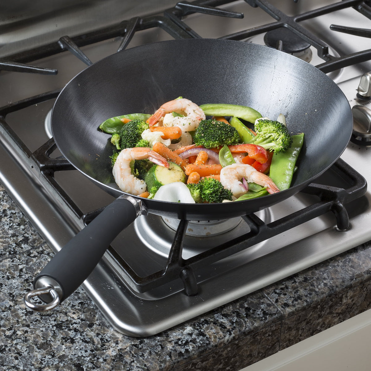 Non-Stick Carbon Steel 12" Wok K97778