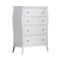 4-drawer Chest Cream White J821