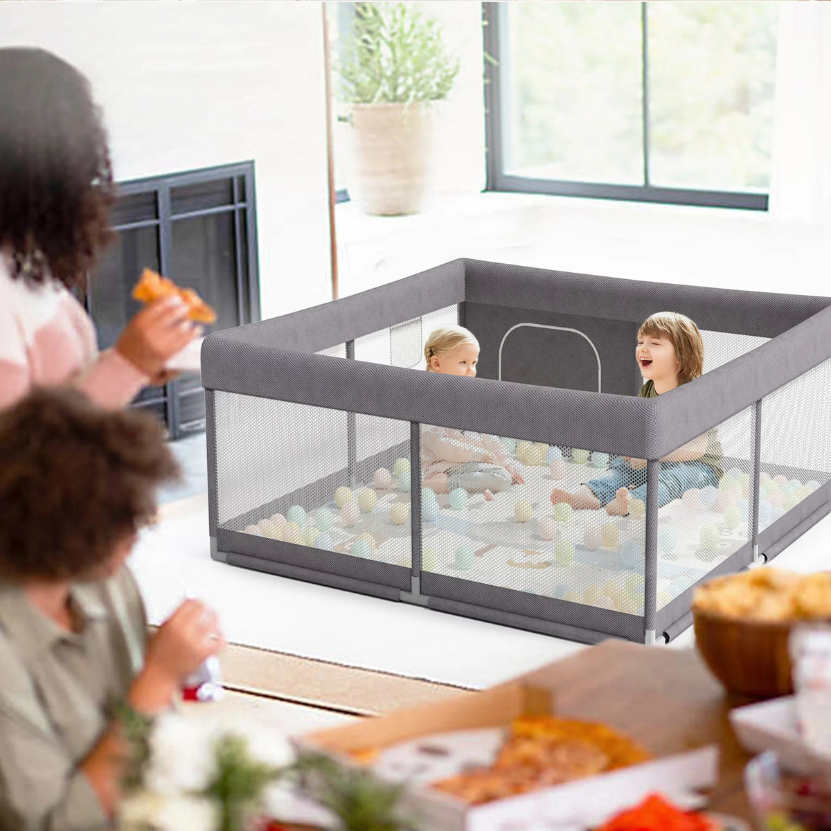 47x47inch Play Pen with Mat S7915