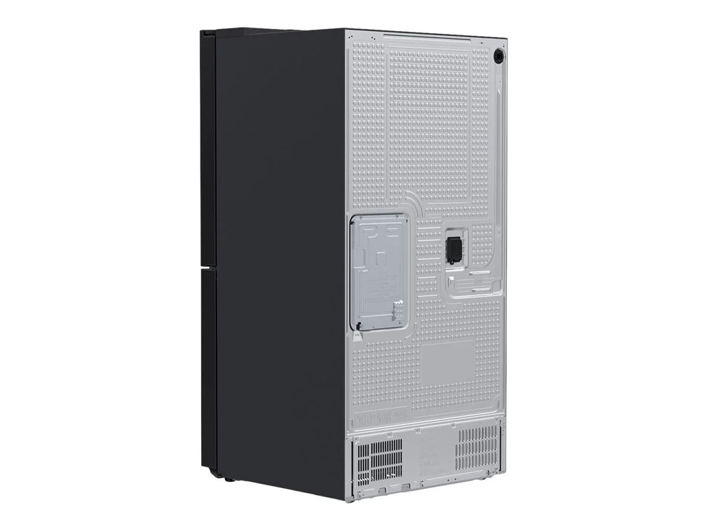 Black Stainless Steel Bottom-Freezer Refrigerator K8412