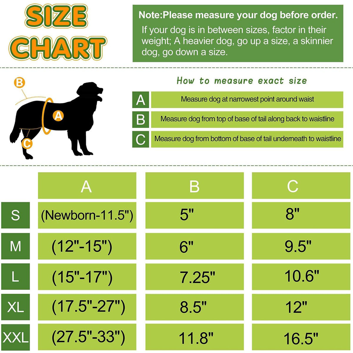 Washable Reusable Dog Diapers J218